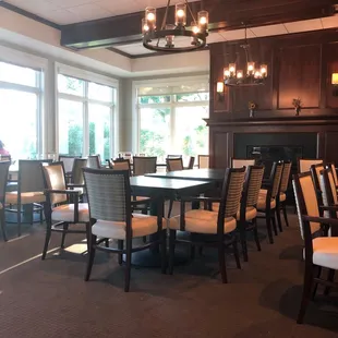 The main dining room