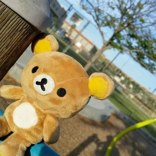 Two little playgrounds