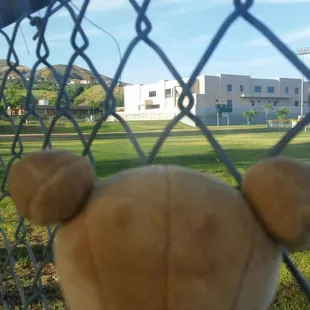 The park is behind Canyon High School. You can see their soccer field.