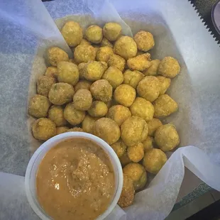 Fried okra
