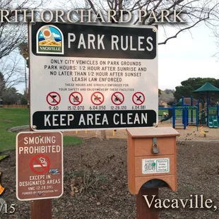 Park Rules