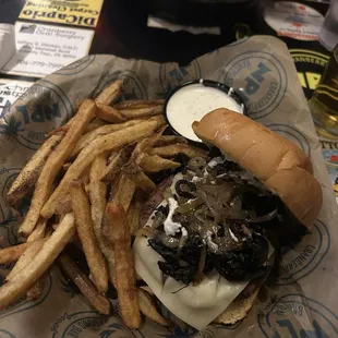 Mushroom burger