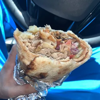 Chicken Shawarma Wrap Tortilla Wrap