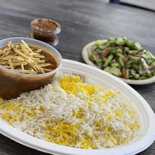 Gheimeh Stew Plate