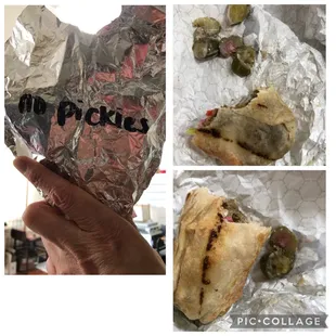 They wrote &quot;no pickles,&quot; but it was stuffed with pickles!