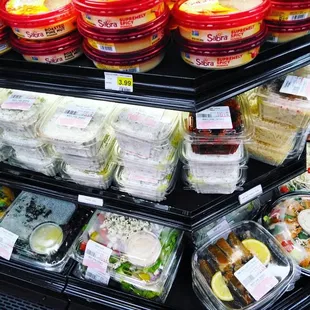 deli prepared foods...get their hummus