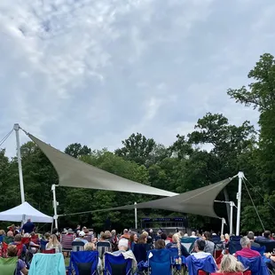 And Springboro's North Park Summer Concert series 2021 begins. Face 2 Face--Tribute to Elton John &amp; Billy Joel