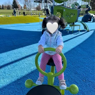 teeter totter in the 1-5 year old section