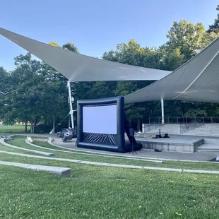 Appears to be movie night?