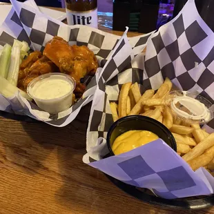 Wings and Fries