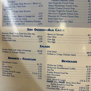 Menu as of 01/29/23- Page 3