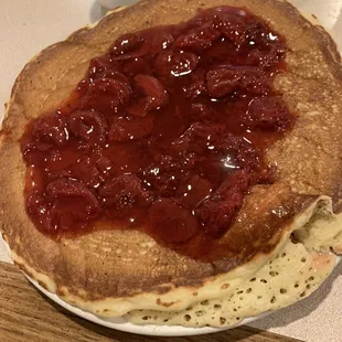 2 words: Strawberry. Pancake.