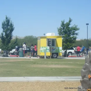 Food Truck pad available with permit.