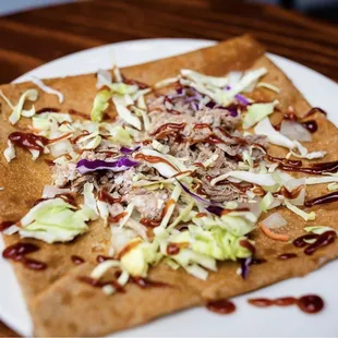 Hawaiian Kalua Pig crepe