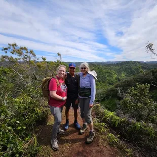 Hiking above the tree tops!