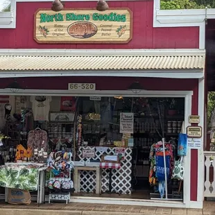 the front of the store
