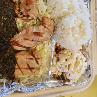 Seared Ahi with cilantro pesto