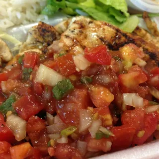 Cajun Chicken Breast with Hauula Tomato Salsa