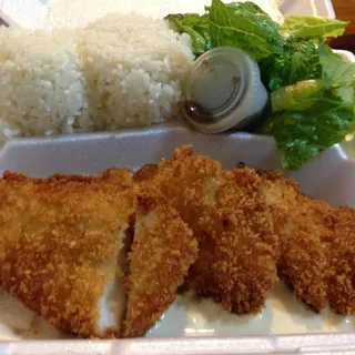 Garlic Calamari with Roasted Pepper Sauce