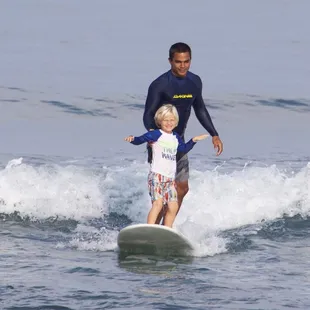Surf Lessons for kids on the world famous North Shore of Oahu.