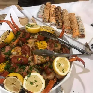 paella, food