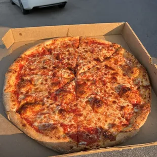 Large cheese pizza