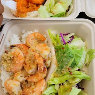 garlic below and buffalo above..