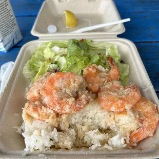 Lemon Shrimp Plate