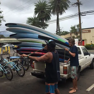 The guys were amazingly helpful!  The kids and adults all had a blast with the paddle board lessons.