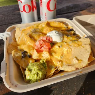 Chicken nachos