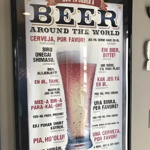 How to order beer