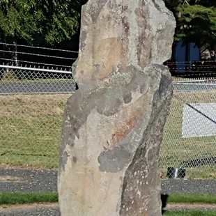 You know you&apos;ve arrived when you spot the giant, er, rock in the parking lot.