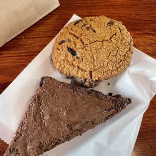 Brownie and Cookie