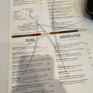 Great menu selection