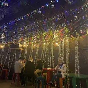 Inside the bar (where we waited until our table was ready)