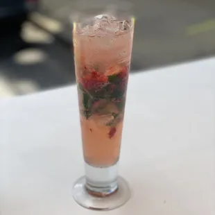 Strawberry mojito