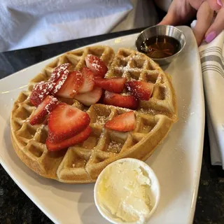 D STRAWBERRY WAFFLE