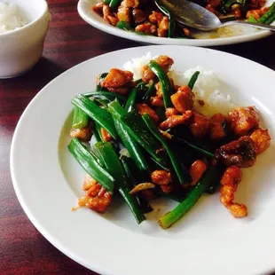 Mala chicken, spicy!