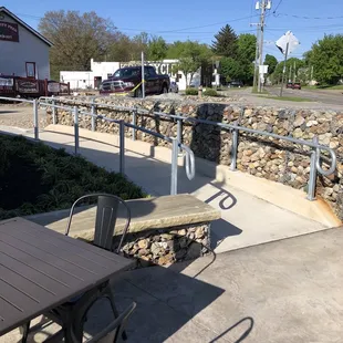 Accessible ramp to front door