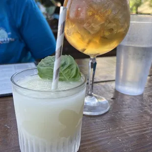 Mojito Slush; Spanish G&amp;T