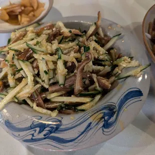 Shredded Pig Ear With Cucumber