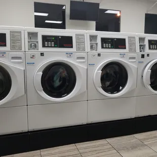 Clothes washing. 1.75 for white washers on regular cycle.