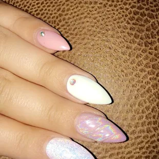 Unicorn nails
