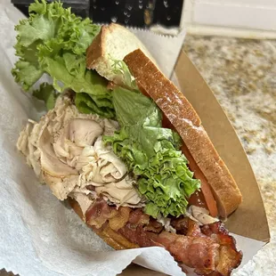 Smoked Turkey Club - where&apos;s the smoke? ... average wich