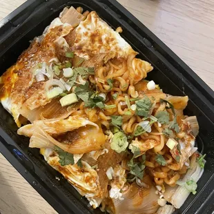 Grilled Cold Noodle (Hot Chicken Flavor &amp; Cheese )