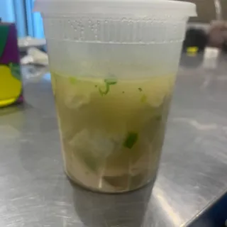 Mini Wontons with Chicken Broth
