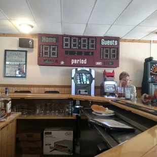 interior, sushi and sashimi