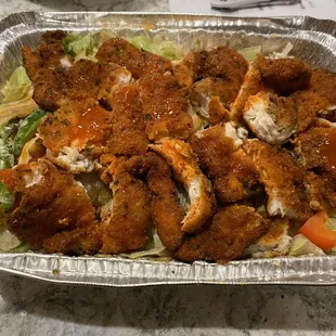 Buffalo salad