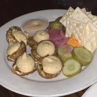 Deep-Fried Deviled Eggs