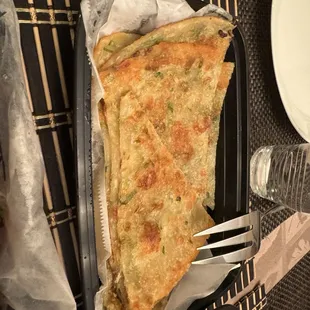 D7. They gave me the Green Onion Pancake instead of the Beef Roll!